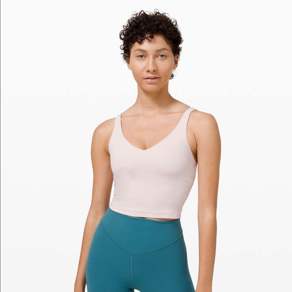 Lululemon NWT Align Tank, Feather Pink | size 12